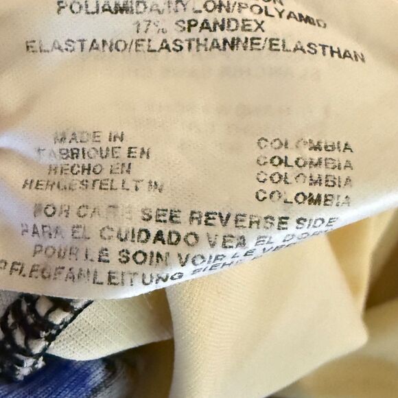 Miraclesuit Animal Kingdom 1pc Swimsuit Crossover Underwire Shirred Blue Teal - Picture 10 of 11